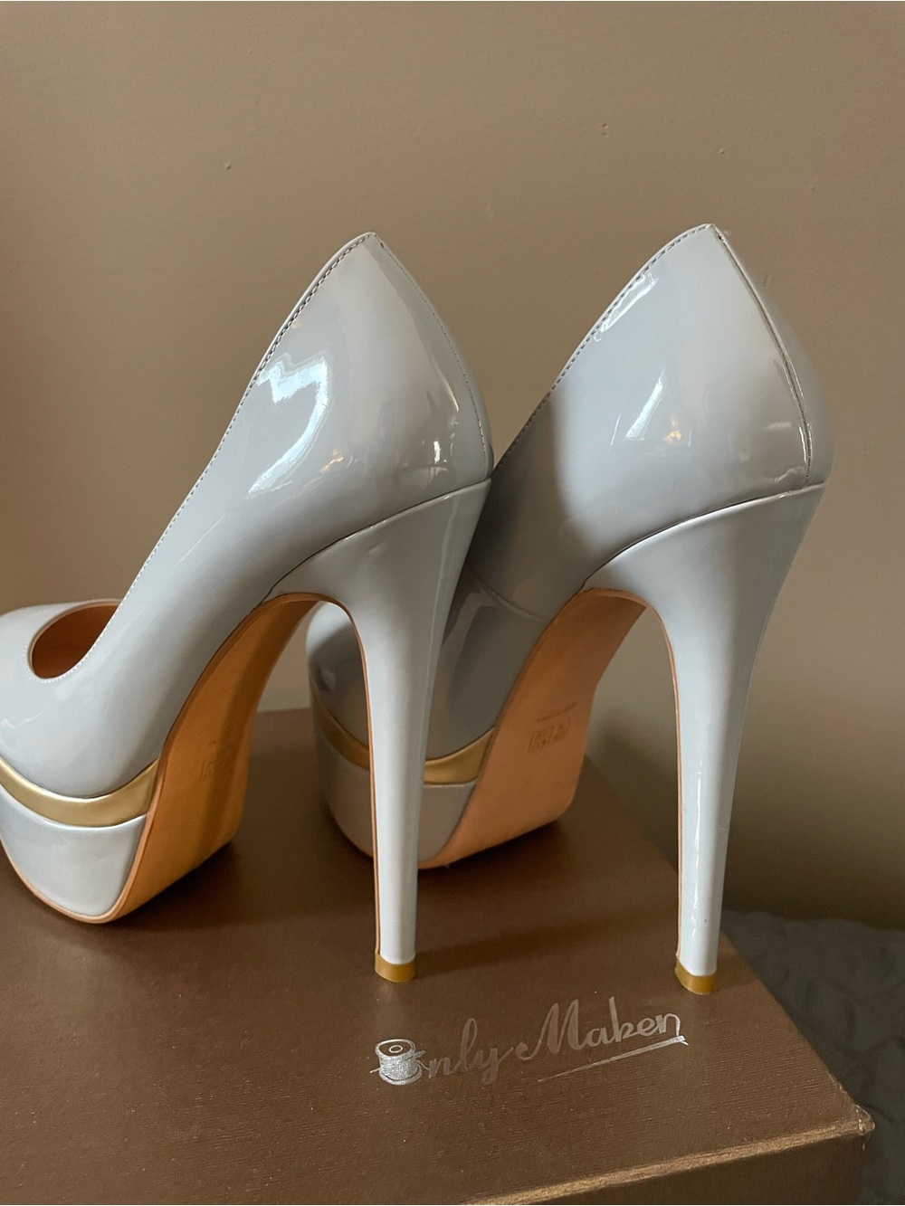 Only Maker Gray Stiletto